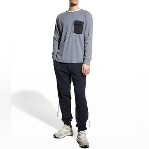 Twenty Montreal Everest Thermal Pocket Top‎ Gray Size XL Men’s Waffle Knit Top